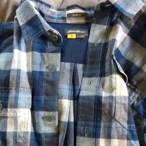 Eddie Bauer long sleeve button up, like new condition!